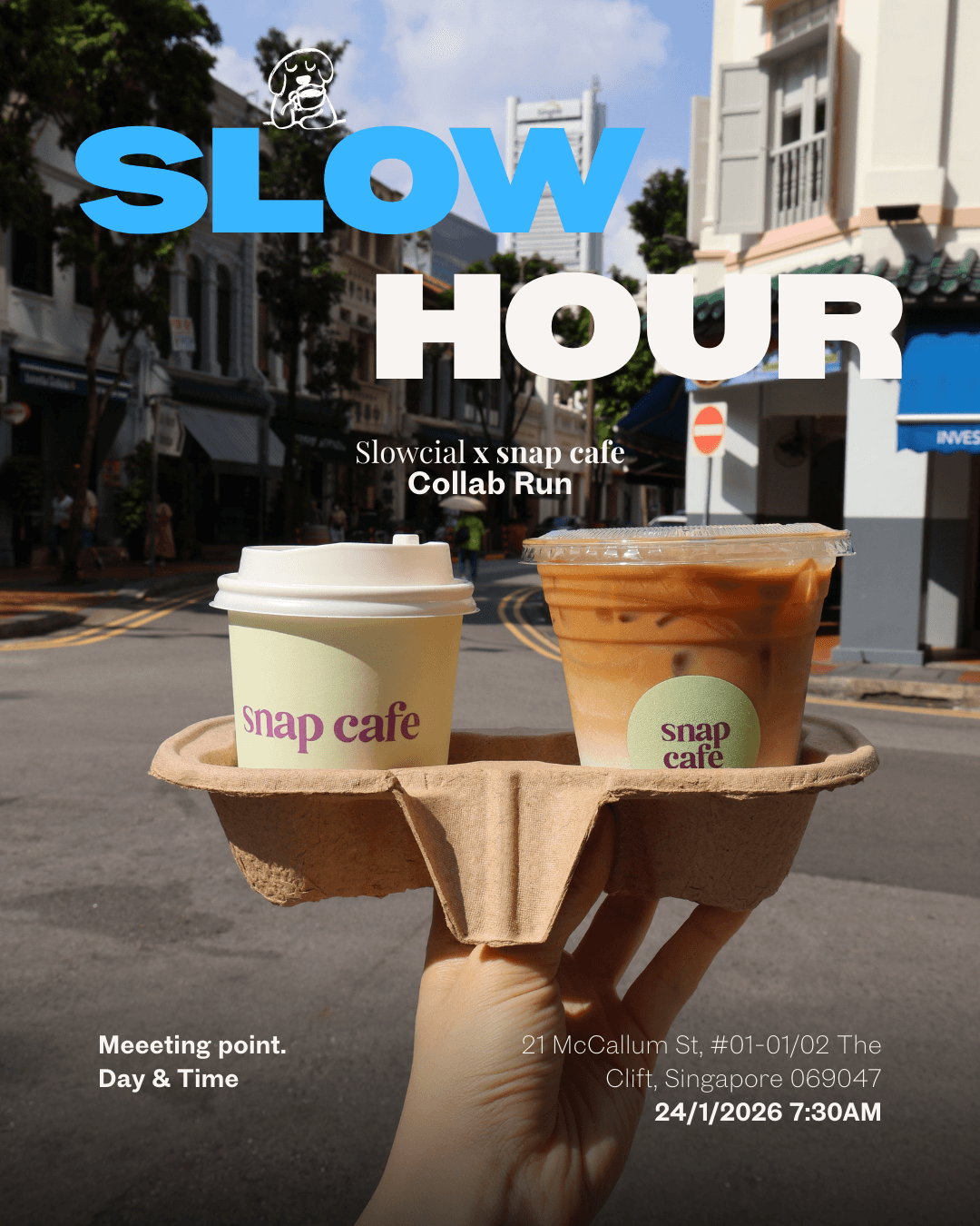SLOWCIAL X SNAP CAFE SOCIAL RUN